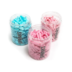 Pink decorative rods for cake and dessert decorating