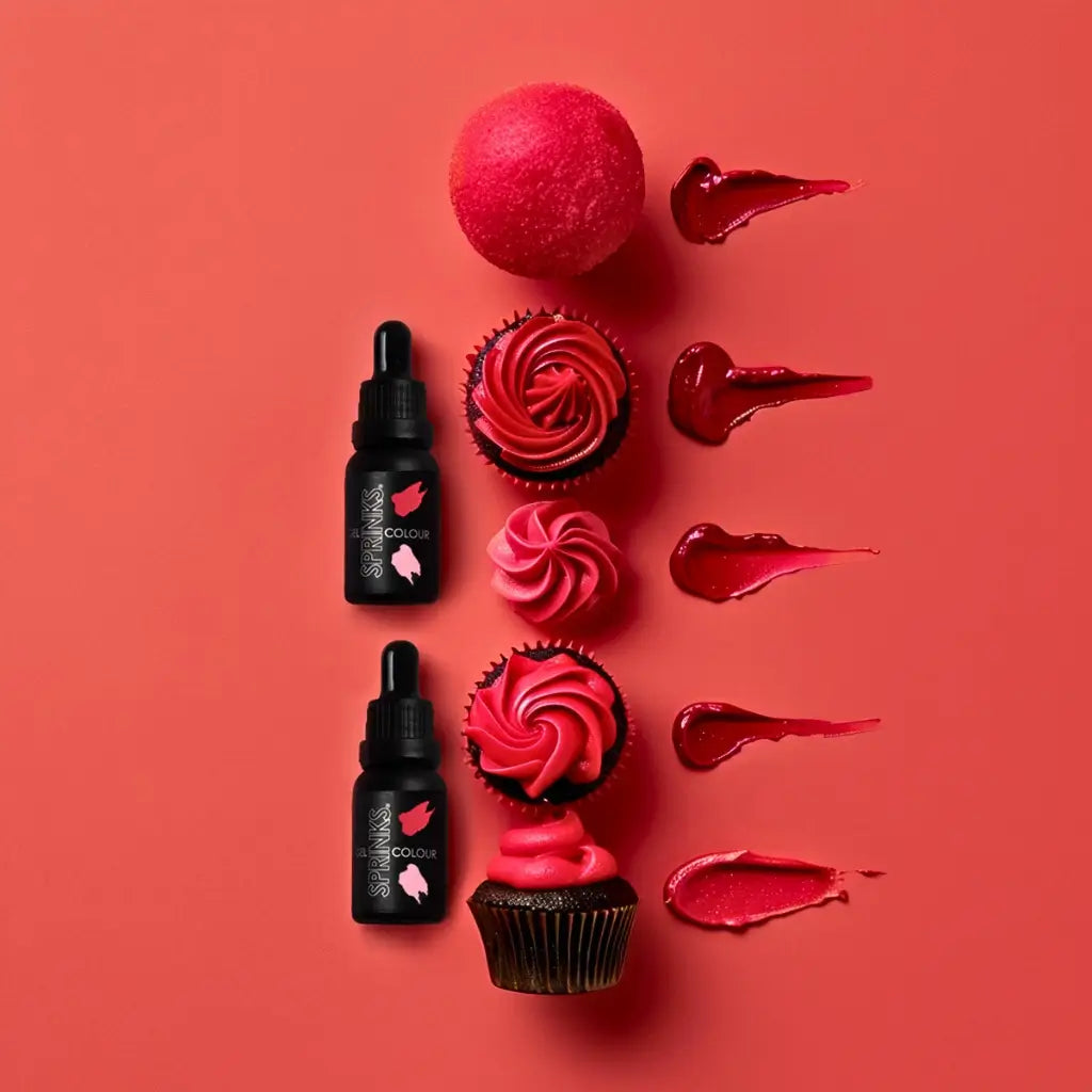 Sprinks Red Gel Food Colour 15ml bottle