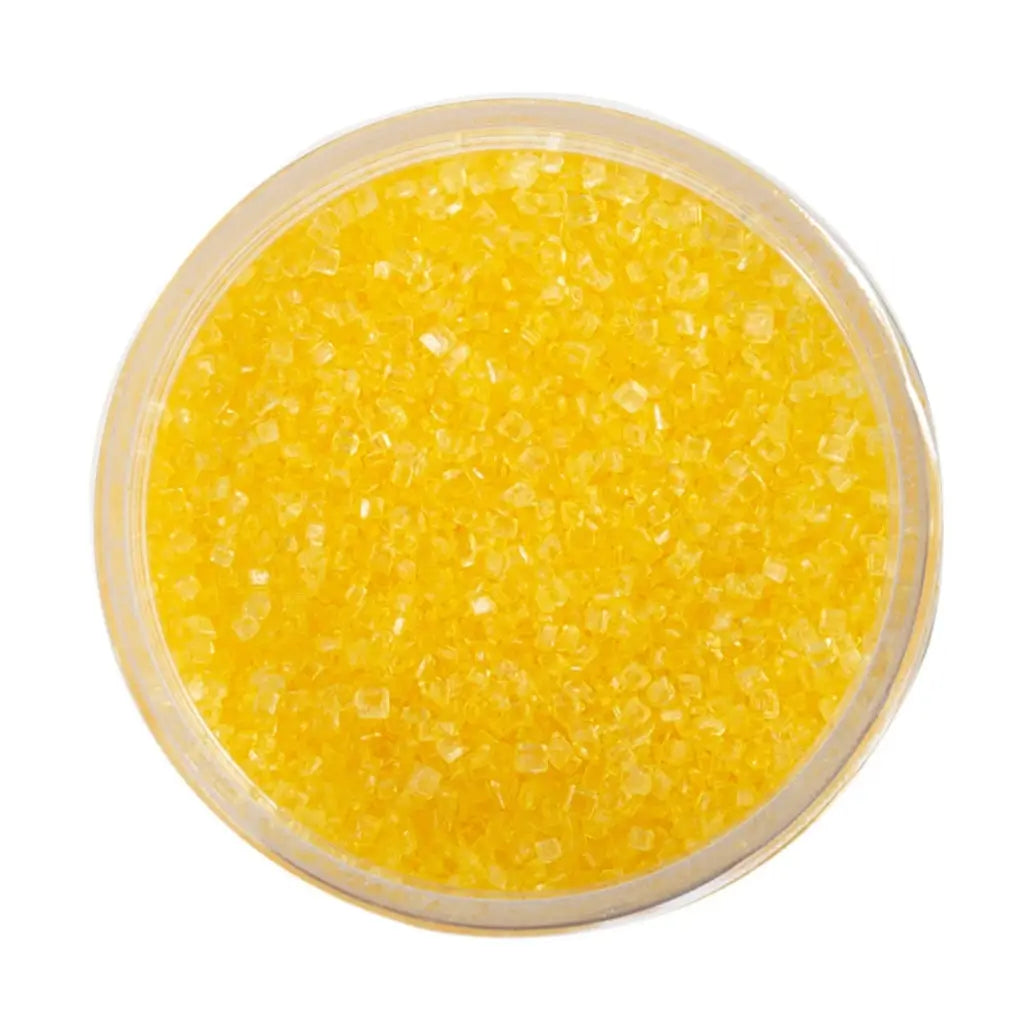 Sprinks Yellow Sanding Sugar 80g edible cake decorating sugar