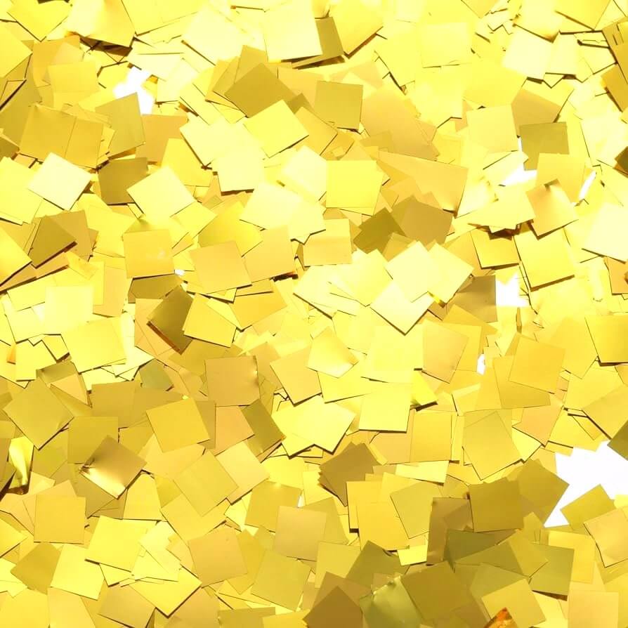 Mini Square Gold Foil Confetti 20g 5mm