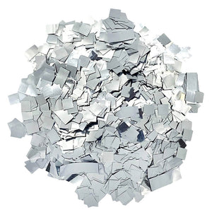 Square Mini Silver Foil Confetti 5mm 20g