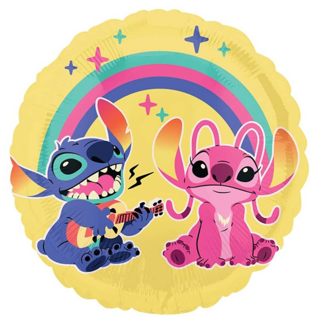 Standard Lilo & Stitch Round Foil Balloon 45cm