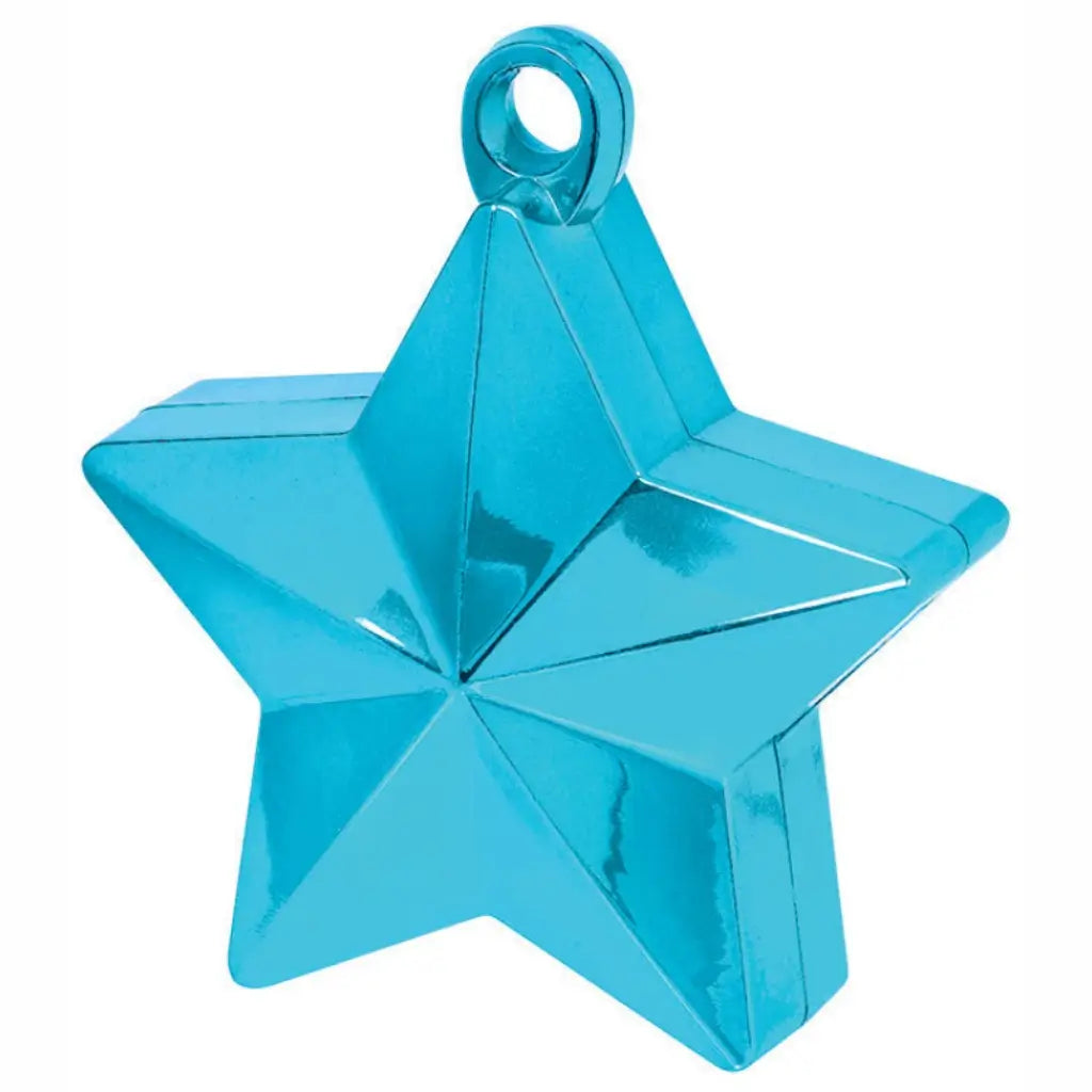 Caribbean Blue Star Balloon Weight