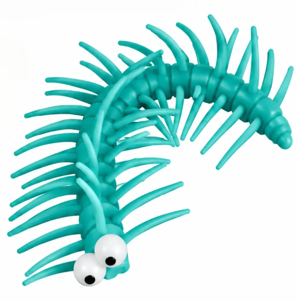 Stretchy sensory insect toy for kids’ bug party favours blue