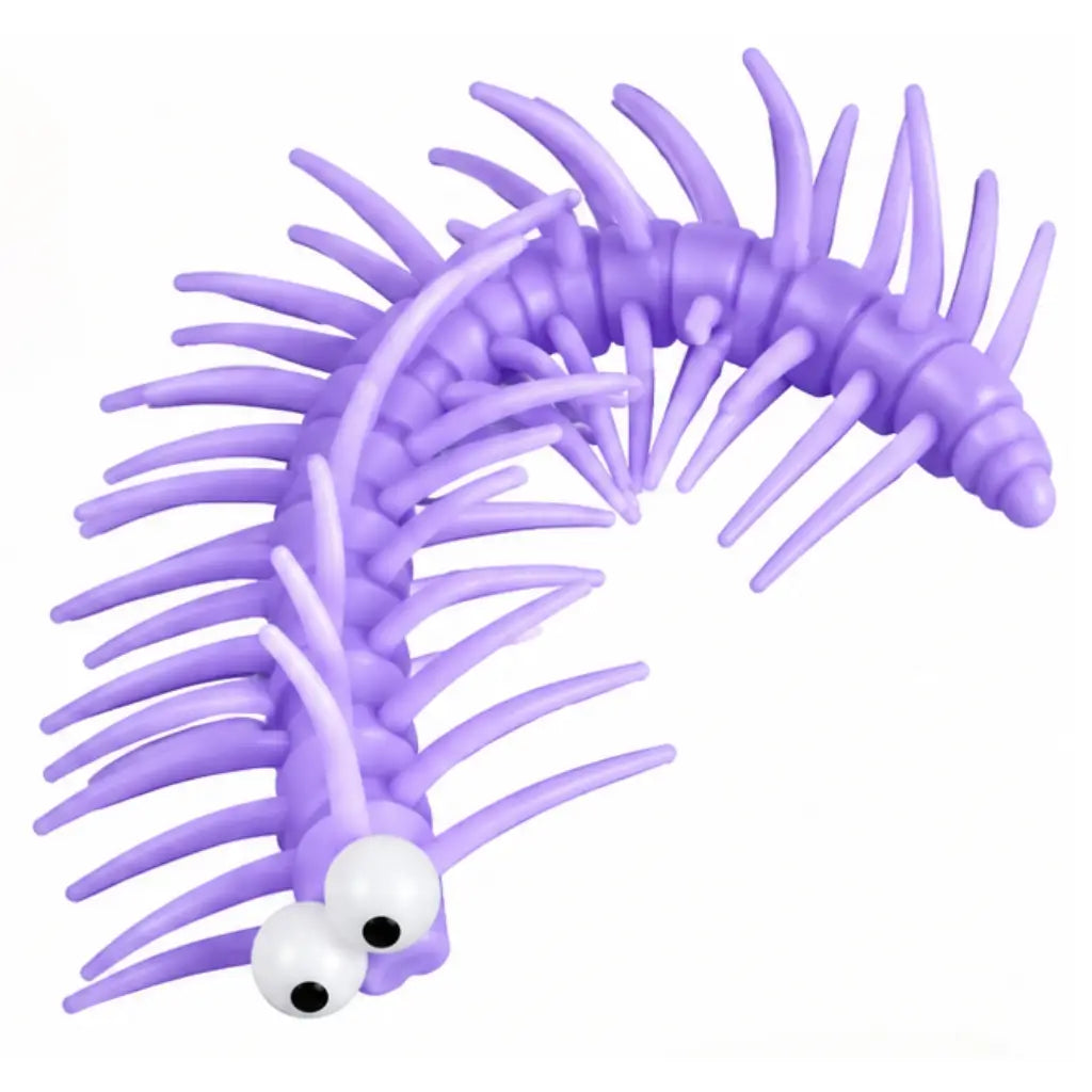 Stretchy sensory insect toy for kids’ bug party favours purple