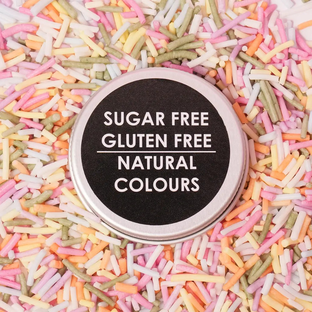 Sprinks sugar free rainbow jimmies for baking