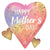 Supershape Happy Mother's Day Botanical Traces Heart Foil Balloon