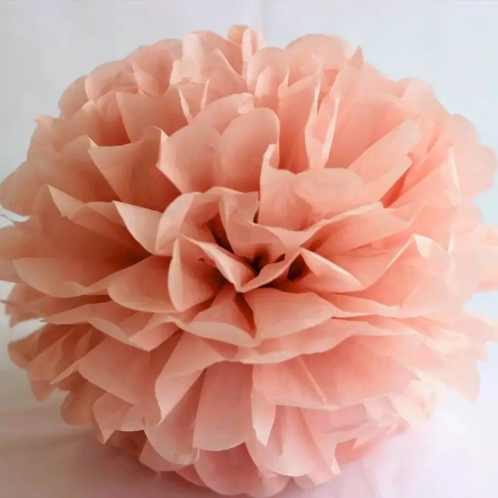 Terracotta Tissue Paper Pom Pom