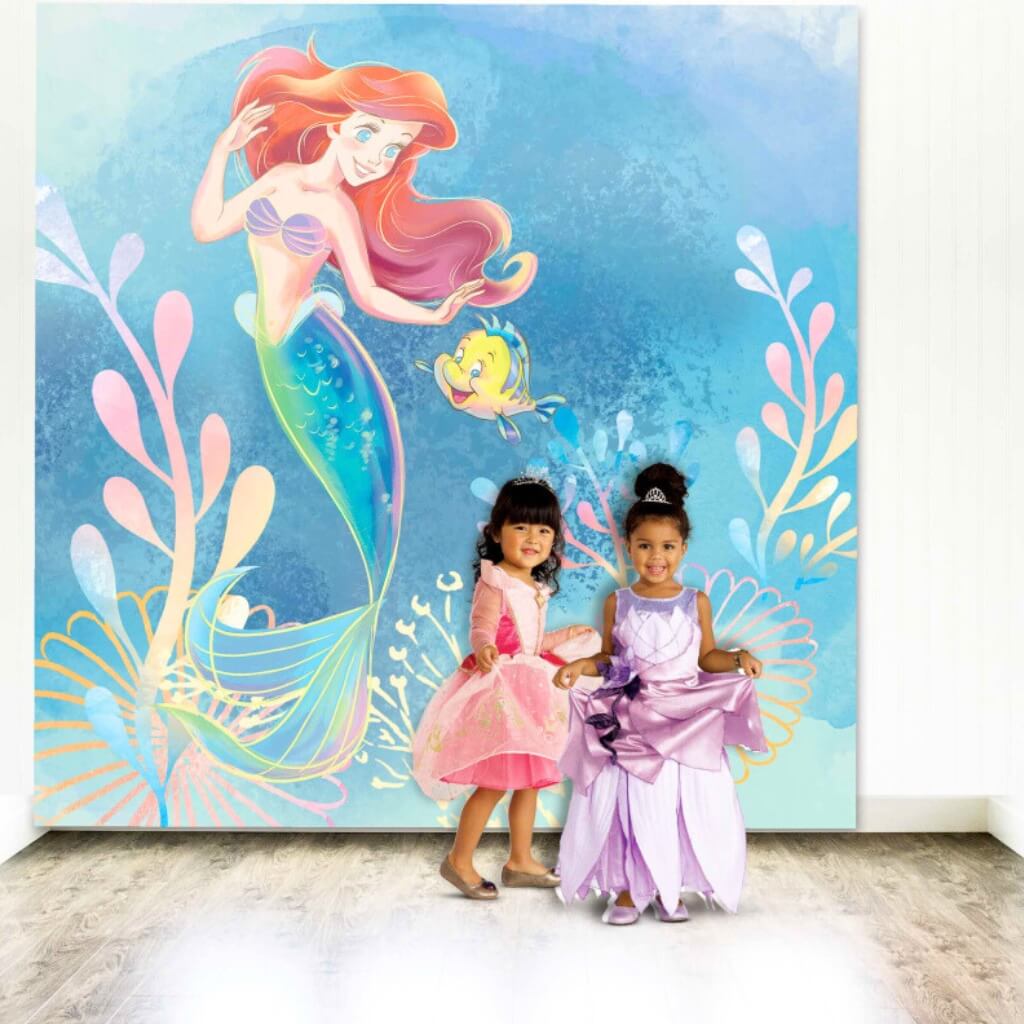 The Little Mermaid Scene Setters 2pk wall hanging decoration