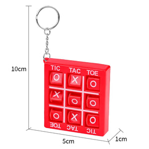 Tie Tac Toe with Keychains Favours 4pk