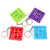 Tie Tac Toe with Keychains Favours 4pk