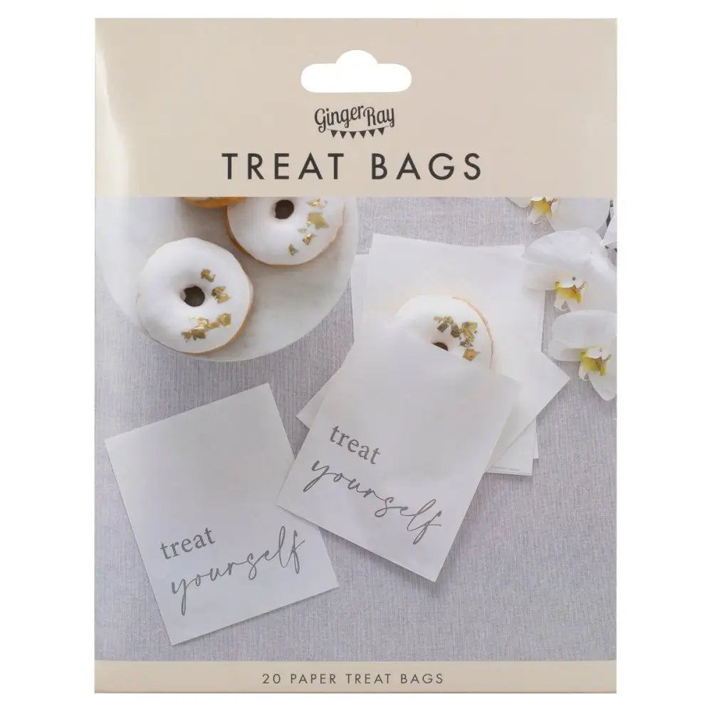 Treat Yourself Modern Luxe Paper Sweet Bags 20pk