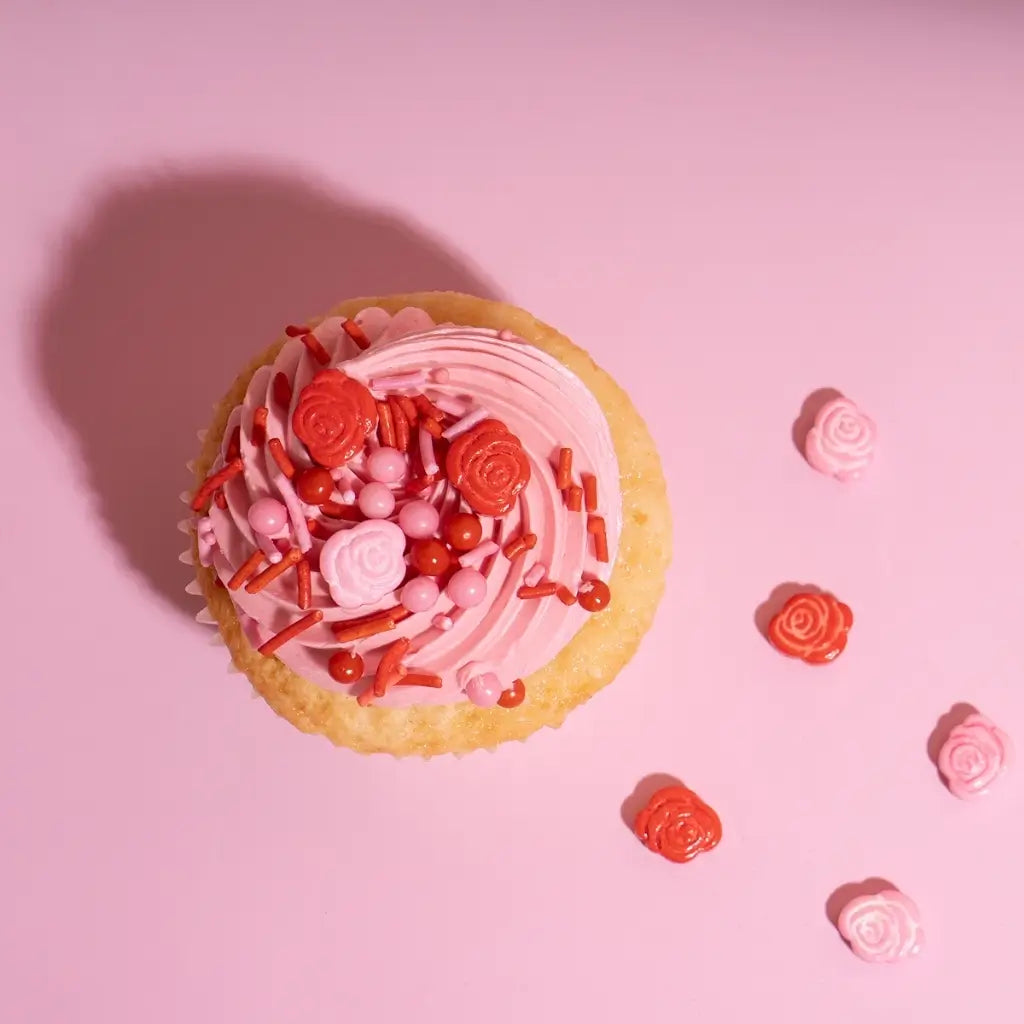 luxury pink sprinkles mix for baking