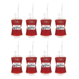 Blood Bag Drink Pouch Kits 8pk – Halloween Vampire & Zombie Party Props