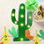 Green Cactus LED Light