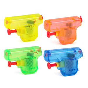 Party Favour Water Squirt Guns 4pk