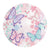 Watercolour Floral Butterfly Dinner Paper Plates 22cm 10pk