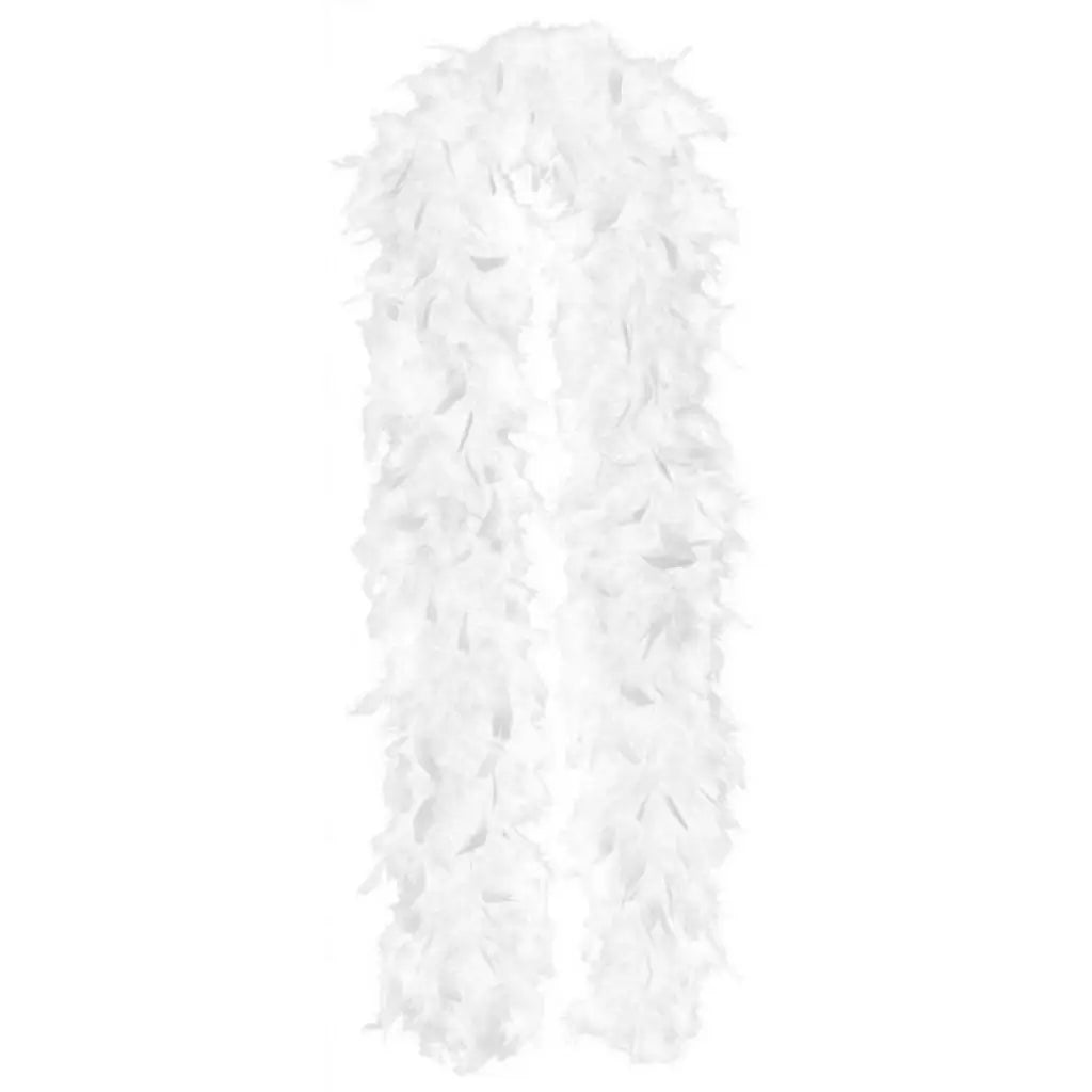 Real Feather Boa - White