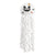 Large White Creepy Ghost with Tassels Halloween Lantern party decorations