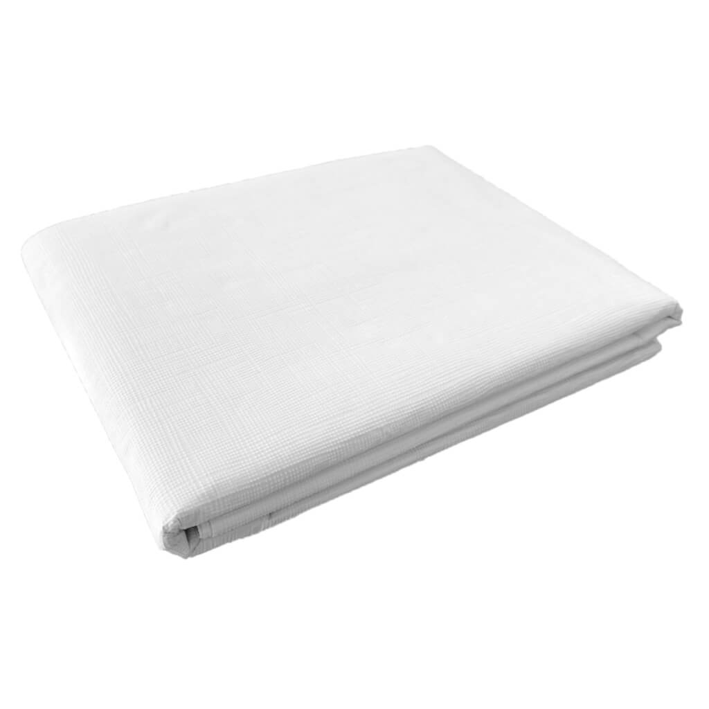 White Paper Luxe Rectangular Tablecover