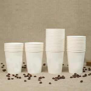 White Paper Shot Cups 28ml 30pk