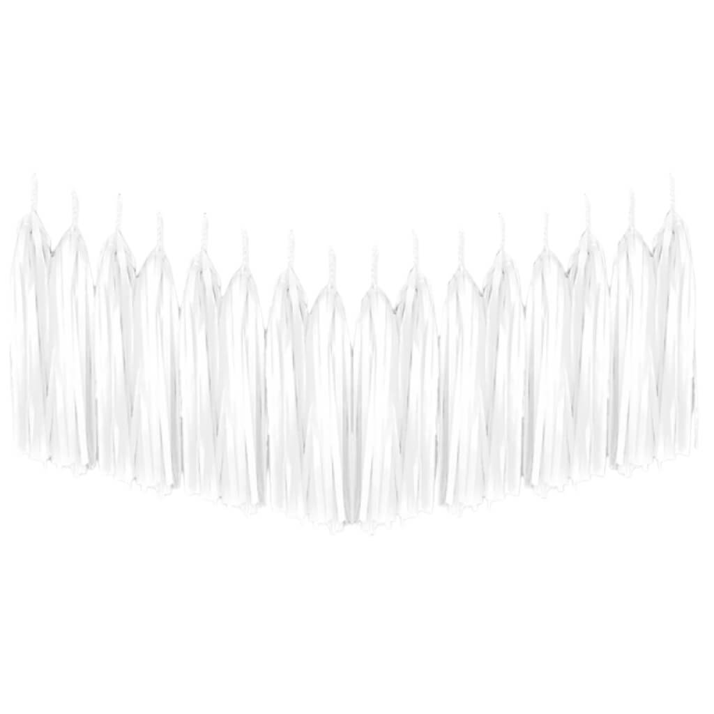 White Paper Tassel Garland 30 pack wedding birthday party decorations