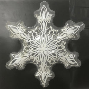 Jumbo Clear White Snowflake Foil Balloon christmas decorations