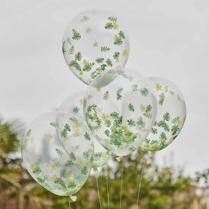 Wild Jungle Confetti Balloon Bundle 5pk