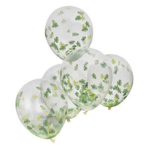 Wild Jungle Confetti Balloon Bundle 5pk