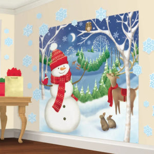 Winter Friends Scene Setters Add On Wall Decorations