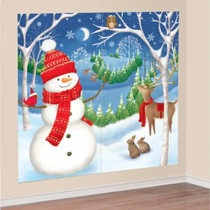 Winter Friends Scene Setters Add On Wall Decorations