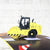 Handmade Premium Bulldozer Truck 3D Pop Up Card