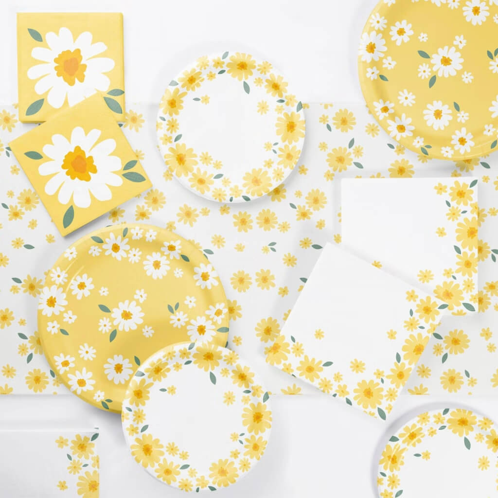 Sweet Daisy Hanging Decorations 5pk