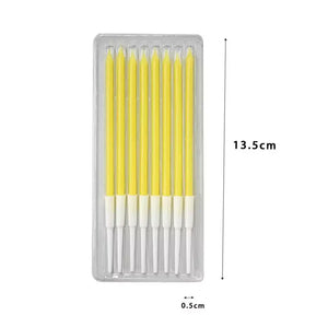 Yellow Candles 8pk