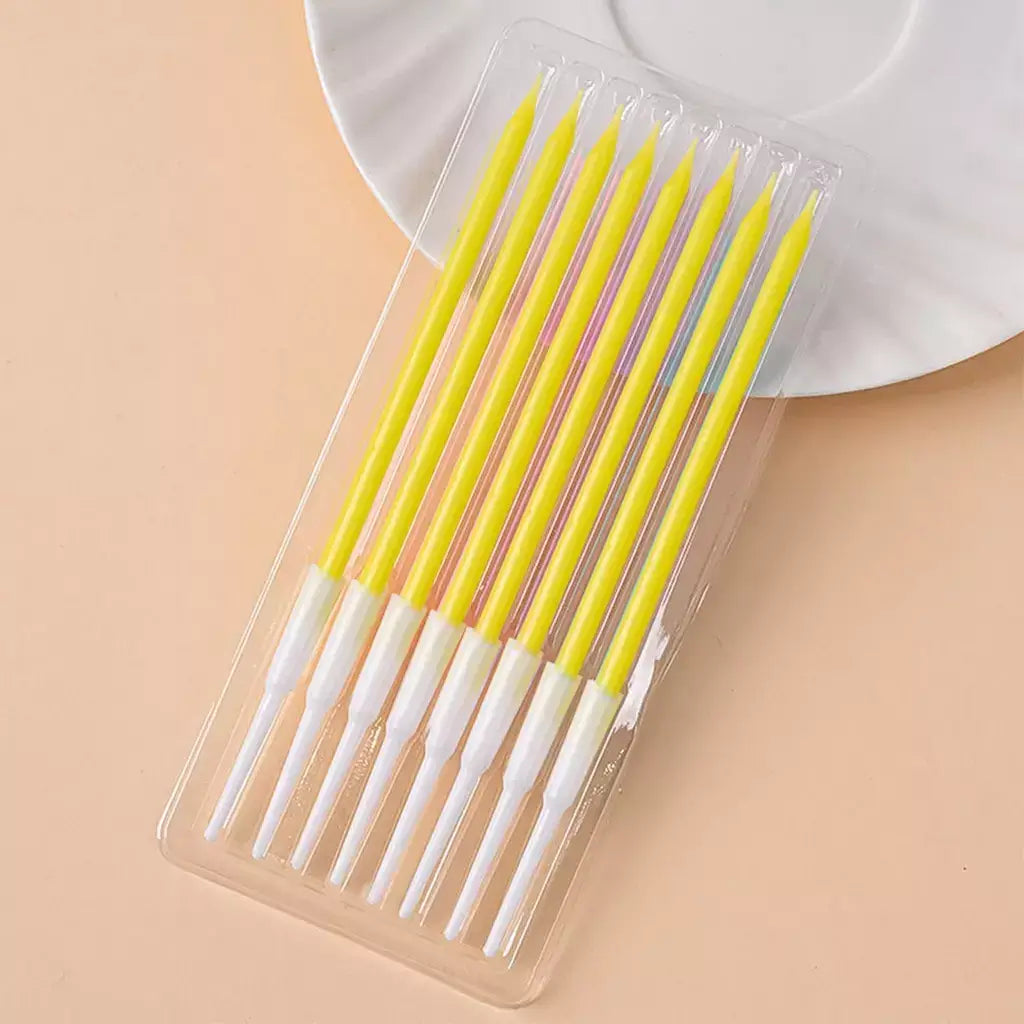 Yellow Candles 8pk