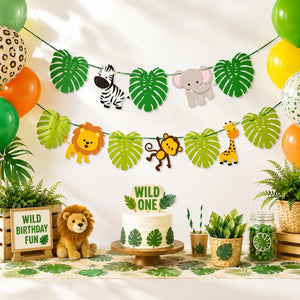 Jungle Animal Hanging Paper Garland