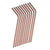 10 Pack Bent Rose Gold Stainless Steel Drinking Straws 210mm x 6mm