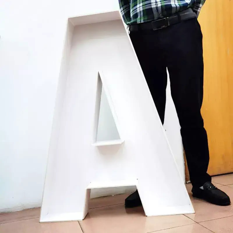 100cm Jumbo Balloon Mosaic Alphabet Letter Frame - Letter A