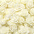 100pcs Artificial Foam Rose Flower Heads - Ivory