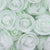 100pcs Artificial Foam Rose Flower Heads - Mint green