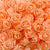 100pcs Artificial Foam Rose Flower Heads - Peach