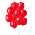 10 Inch Red Christmas Latex Balloon Bouquet (10 pieces) -Fun Naughty and Nice Christmas Party Decorations