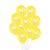 12 Inch Little Easter Bunny Rabbit Yellow Latex Balloon Pack of 10 - Easter Themed Party Supplies, Accessories, and Decorations