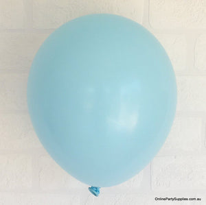 12" 3.2g Thickened Baby Blue Latex Party Balloon Bouquet (10 pieces)