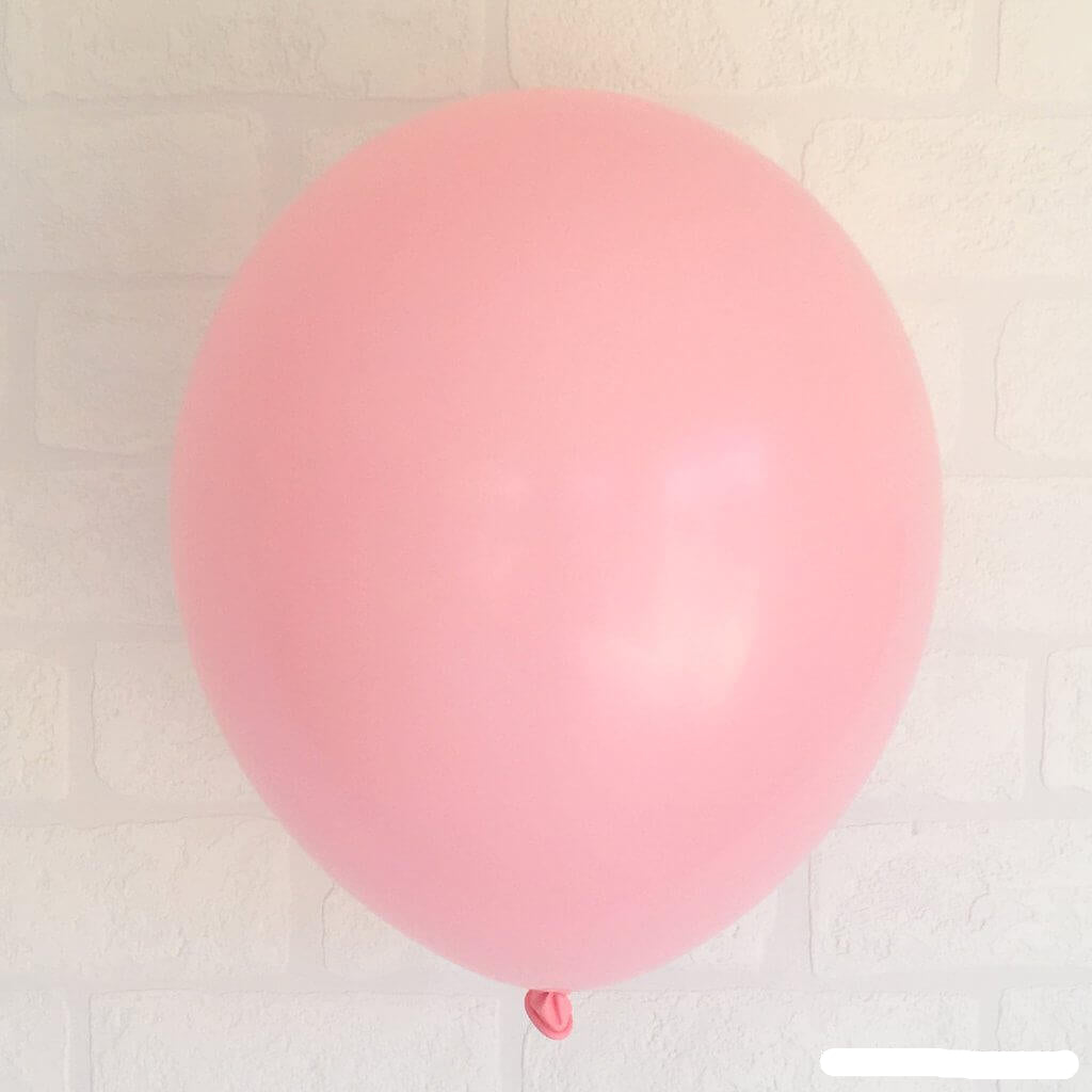 Online Party Supplies 12 inch 3.2g thickened baby pink colour latex balloon pack of 10