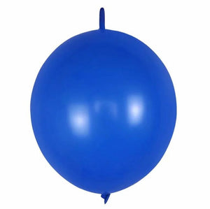 12 Inch 2.8g Thickened Helium Quality Linking Balloons - Blue