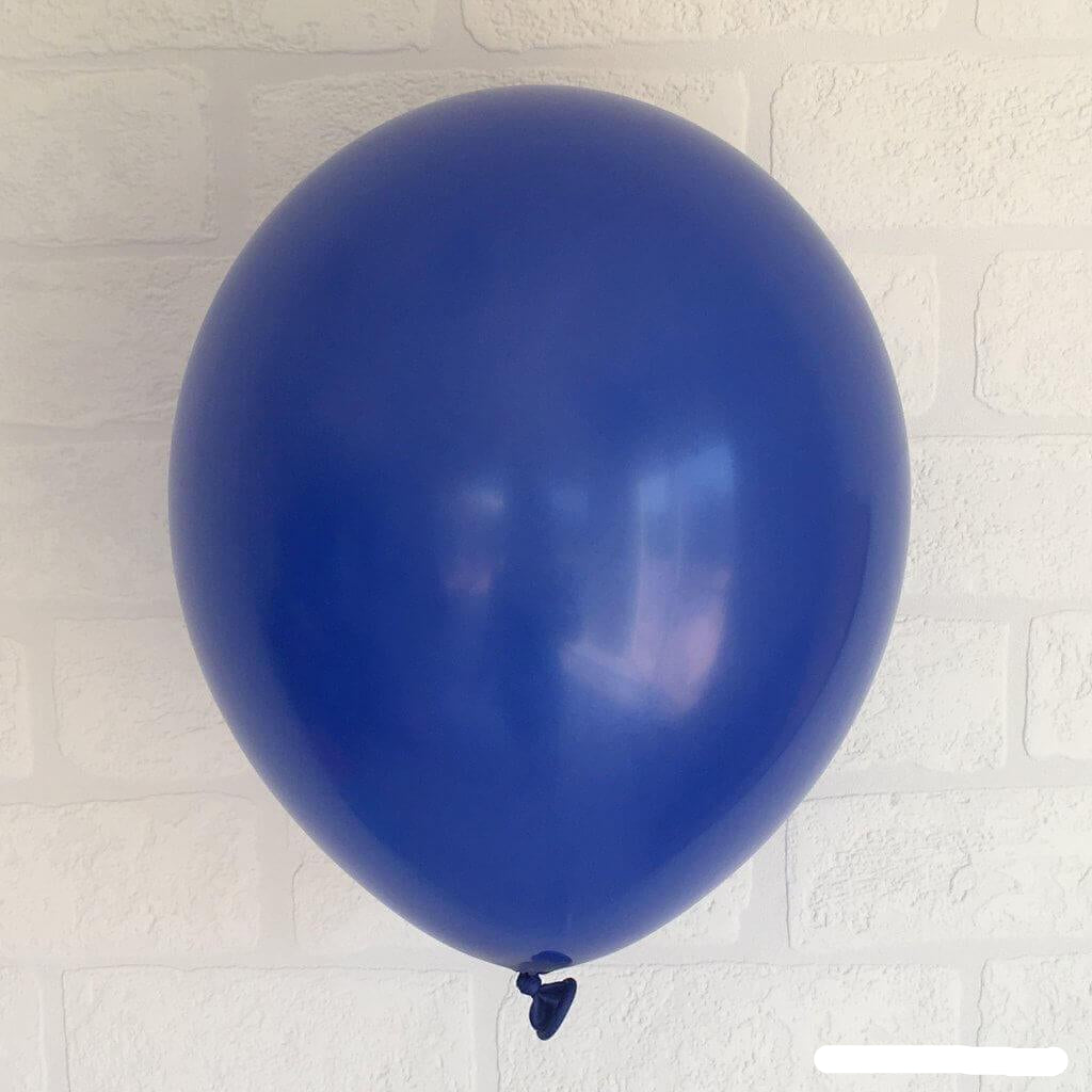 Online Party Supplies 12 inch 3.2g thickened royal blue colour latex balloon pack of 10