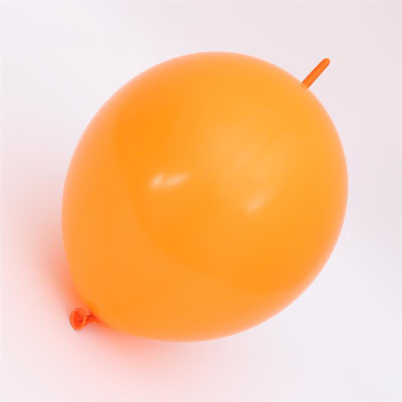 12 Inch 2.8g Thickened Helium Quality Linking Balloons - Orange