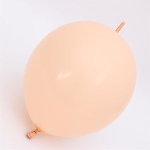 12 Inch 2.8g Thickened Helium Quality Linking Balloons - Pastel Skin