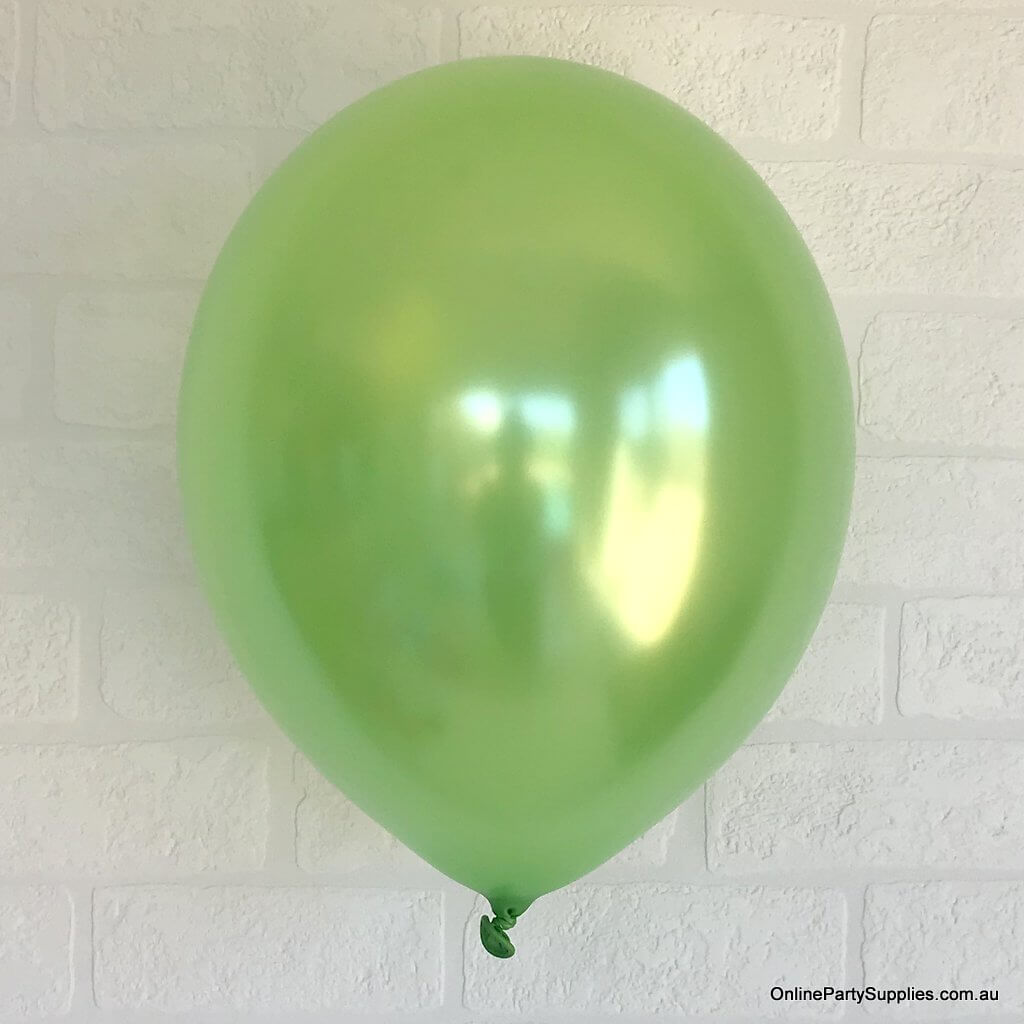 12" 3.2g Thickened Pearl Green Latex Party Balloon Bouquet (10 pieces)